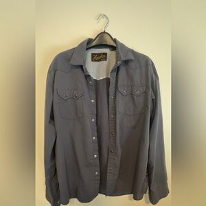 Howler Brothers Gray Blue shirt